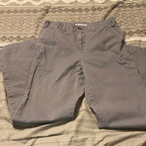 Lands' End Kids Gray Casual Pants